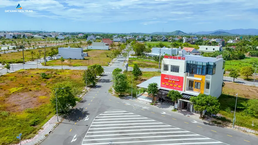 Hạ tầng đường và vỉa hè đã hoàn thiện