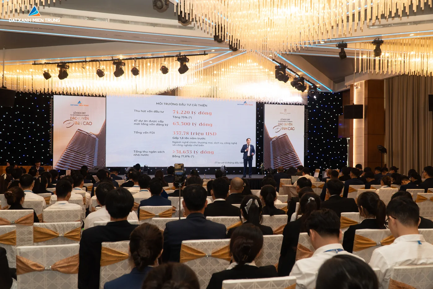 Hội trường lễ kick off dự án Peninsula Private Đà Nẵng