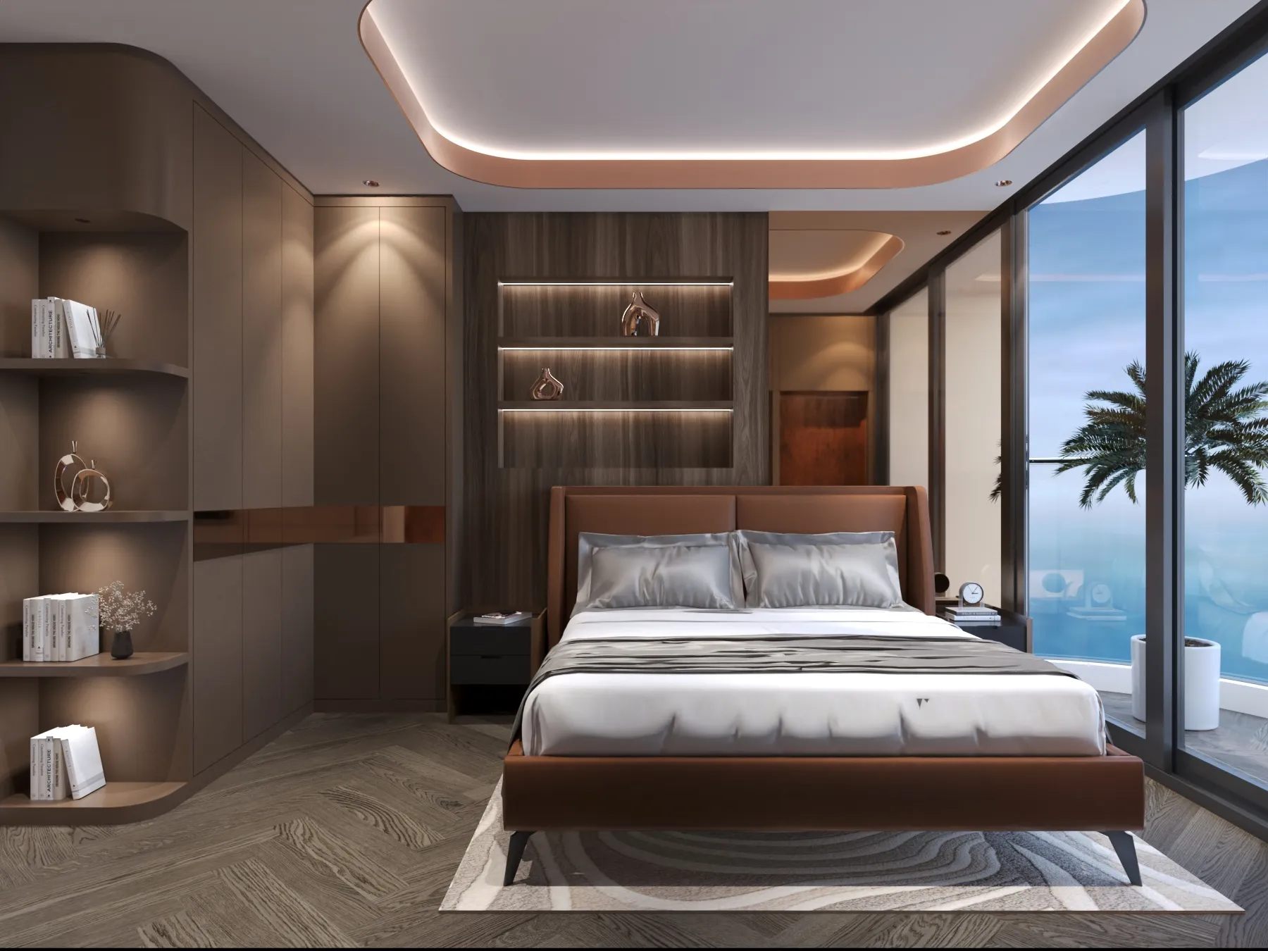 Gợi ý hoàn thiện phòng ngủ nhìn ra biển